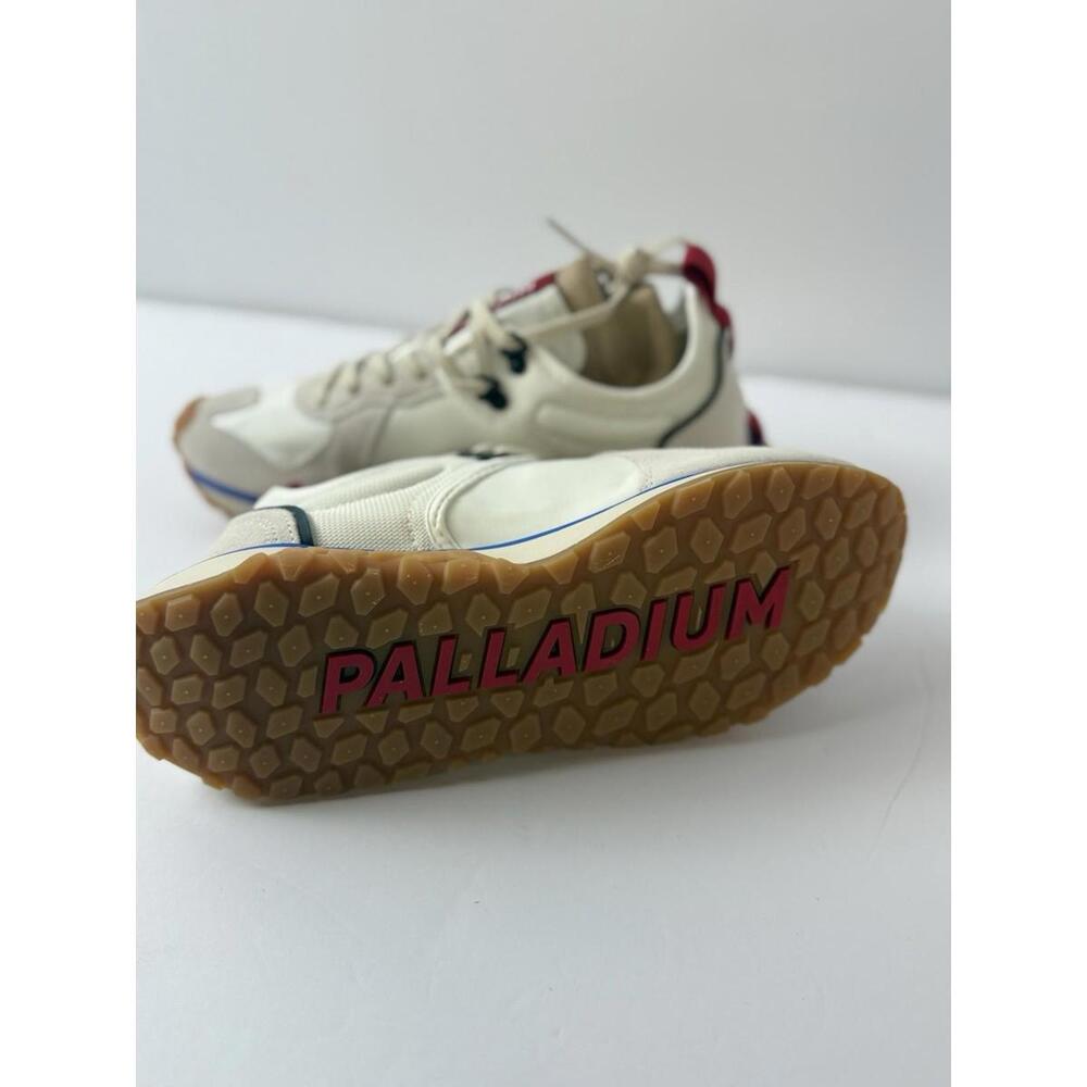 Palladium Shoes Troop Runner Sneakers Star White Unisex Size 9.5‎ Men / 11 Women - Picture 4 of 6